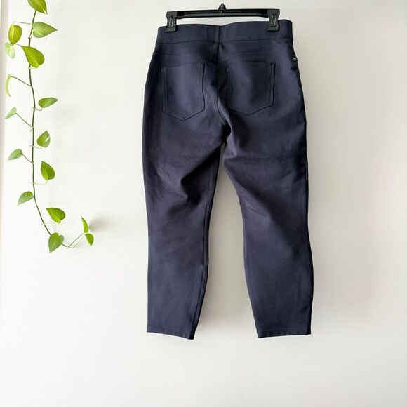 SPANX The Perfect Pant Ankle 4 Pocket in Navy Plus Size M Pull On Shaping - Picture 5 of 6